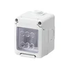 GEWISS GW27042 vodonepropusno kućište za sistemske uređaje - 2 gang - siva ral 7035 - ip55