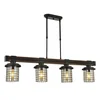 Opviq Luster AV 4216 4EY, Metalni, Crni