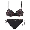 BUFFALO Bikini zgornji del, črna