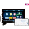 SAL Auto radio, 4 x 45W, 9 LCD Display, BT, USB, microSD - VB X1000
