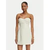 Bardot Cocktail obleka Florine 60134DB Écru Slim Fit