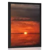 Plakat samotna ladja - 30x45 black