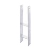 H SIDRO ZA STEBER 121x600mm 6mm POCINKANO | Topdom
