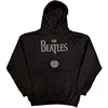 The Beatles Drop T Logo & Apple (Hi-Build) Black XL Kapuco