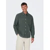 Only & Sons Srajca 22024716 Siva Relaxed Fit