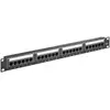 MicroConnect MicroConnect CAT6 24 portov 19 Patch Panel,