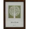 Karako Foto okvir 10x15 cm, plastika, namizni, stenski, 10-A rjav