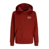 Jack & Jones Junior Majica JJEBrandes rdeča/črna/off-bela