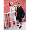 Sinsay - Flare pantalone Gym Hard - nude