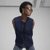 Womens Puma YONA Reversible Vest, Blue, Size M, Clothing