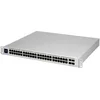 Ubiquiti USW-PRO-48-POE 48 port gigabit L3 PoE++ switch, 40 x GbE PoE+ Ports, 8 x GbE PoE++ ports, 4 x 10G SFP+ ports, 600W total PoE availability, La
