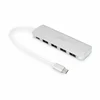 DIGITUS Digitus hub USB 3.0 4xA + TipC srebrn DA-70242-1, (21165077)
