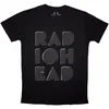 Radiohead Note Pad Black XL Majica