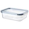 IKEA 365+ Posuda za hranu s poklopcem, pravougaono/plastika, 1.0 lPrikaži specifikacije mera