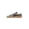 PUMA Nizke superge Suede bež / rjava / bazaltno siva / črna