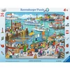 RAVENSBURGER 24 delna sestavljanka Dan v pristanišču 061525