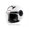 Kaciga za motor veličina L-MVX 59-60 cm P5 Jet Open Face Simpli vizir bela