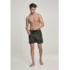 Palm/olive swim shorts