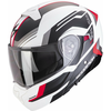 SCORPION Exo-930 evo sikon matt white-black-red