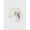 NAME IT Pulover 13211981 Siva Regular Fit