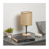 Brilagi - Stona lampa NUBILA WOOD 1xE27/25W/230V hrast/svetlo braon