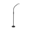 LED prigušiva lampa 3u1 LED/12W/230V crna CRI 90 + daljinski upravljač
