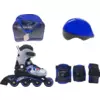 ROLER PW-116A GOAL PLAVI SET KACIGA I ŠTITNICI PVC ABEC5 XS(26-29)