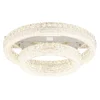 Globo 67387-60D - LED prigušiva plafonska svetiljka LAUREL LED/60W/230V prozirna + daljinski upravljač