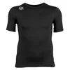 Moška majica Warrior Compression SS Senior XL, črna