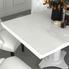 vidaXL Zaščita za mizo prozorna 100×60 cm 2 mm PVC