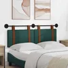 Vidaxl Visoki naslon za glavo Temno zelena 130 x 55 x 5 cm Antikni PU