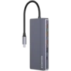 Canyon DS-16 - Hub 13v1, 4k, USB-C, siva