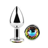 Diamond Butt Plug Small Rainbow