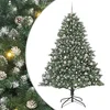 Umjetno božićno drvce Zelena 210 cm PVC, Plastika i Čelik