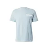 Calvin Klein Majica svetlo modra/bela