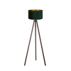 Brilagi - Podna lampa VELVET 1xE27/60W/230V braon/zelena