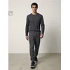 Sinsay - Fleecy jogger pantalone - tamno siva