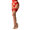 Obsessive Cupide Desir Stockings Red L/XL
