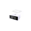 Solight CA07W - Digitalni sat sa Qi bežičnim punjačem 230V/CR2032 beli