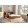 Boxspring postelja Wood 11 - 160x200 cm