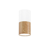 Pendant Lamp Tube 1X50W Gu10 Wooden+White O 5,8 Cm