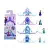 Igralni komplet Mattel Disney Frozen z mini lutko in zložljivo ledeno palačo