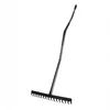 KADAX Ergonomske grablje za listje, 16 zob, univerzalne, dolžina 150 cm