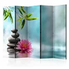 artgeist Paravan Water Lilly And Zen Stones I, 5-Delni, Akustičen