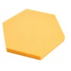 Akustični panel Hexagon 50 x 50 cm, debelina 5 cm, rumena barva