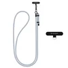 Vrvica za telefon Techsuit Crossbody Strap z nastavljivo dolžino - cloud gray