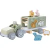 2Kids Toys Wooden Car with Animals komplet igrač iz lesa 2y+ 10 kos