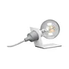 ONLI - Stolna lampa WIRE 1xE27/15W/230V siva/bela