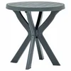 Vidaxl Bistro miza O70 cm plastika