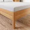 shumee DREAMY PREMIUM Jersey rjuha - bela gladka - 90x200 cm